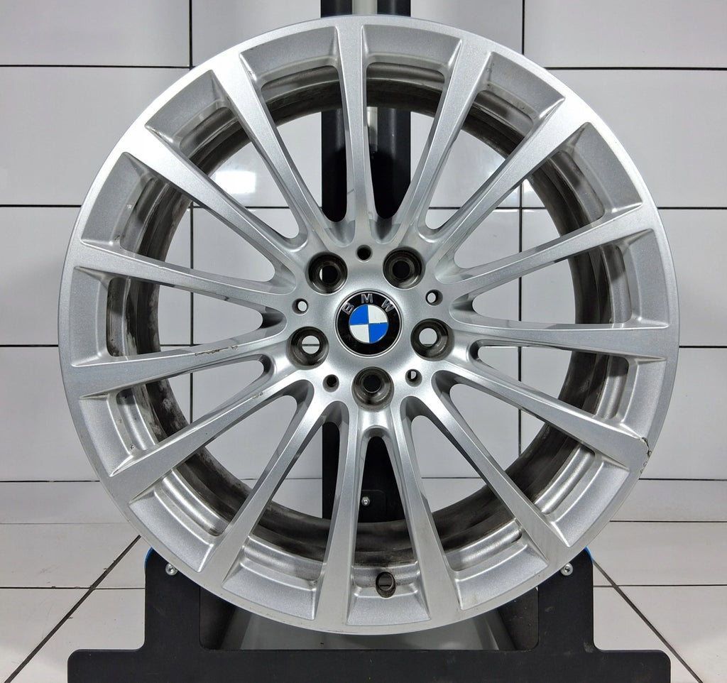 1x Alufelge 18 Zoll 8.0" 5x112 30ET Glanz Silber 6861224 BMW G30 Rim Wheel FEL9513901016ed