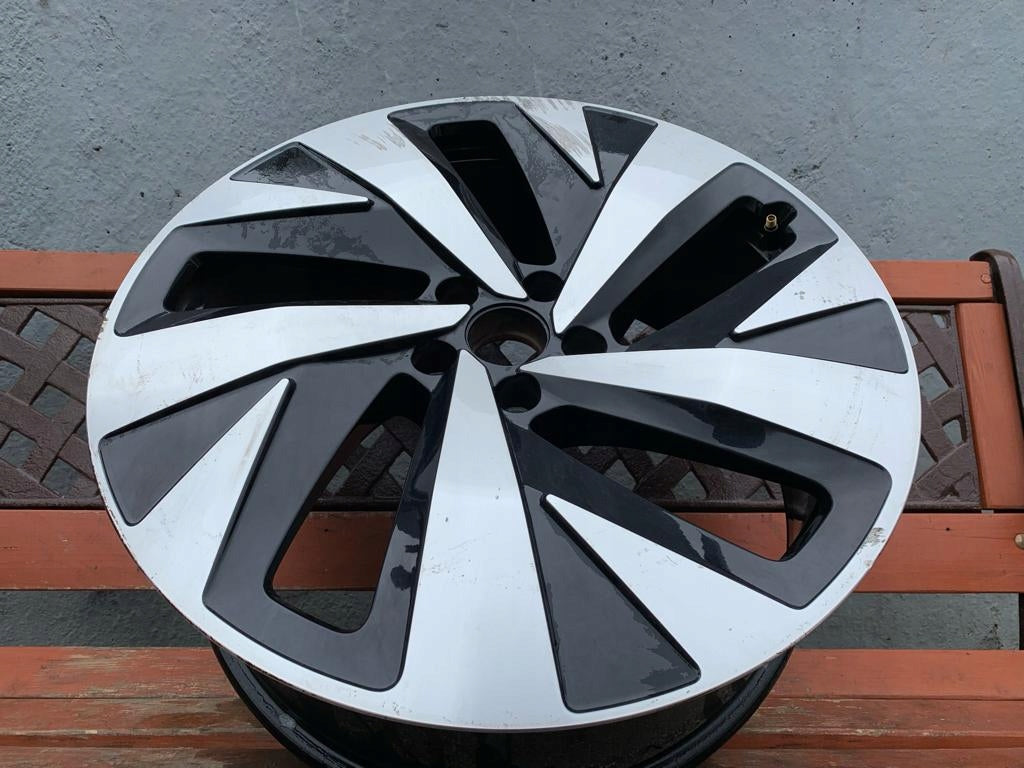 1x Alufelge 20 Zoll 8.0" 5x112 45ET Glanz Schwarz 11A601025A VW Id.4 Rim Wheel FEL7493709744mc