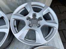 Load image into Gallery viewer, 4x Alufelge 16 Zoll 7.5&quot; 5x112 45ET Glanz Silber 8K0601025 Audi Rim Wheel