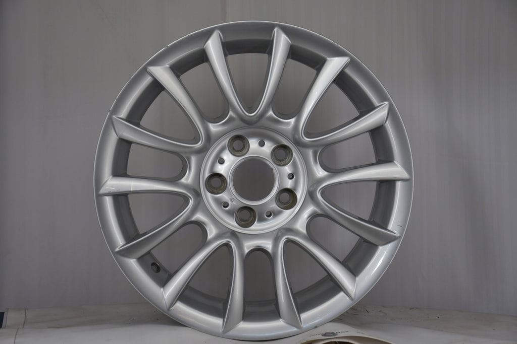 1x Alufelge 18 Zoll 8.0" 5x120 34ET Glanz Silber 74906987 BMW 1 Rim Wheel FEL4395561179ng