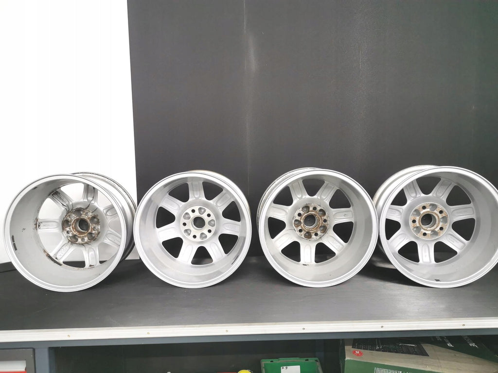 4x Alufelge 16 Zoll 7.0" 5x112 45ET Matt Silber 8D0601025J Audi B5 C5 Rim Wheel