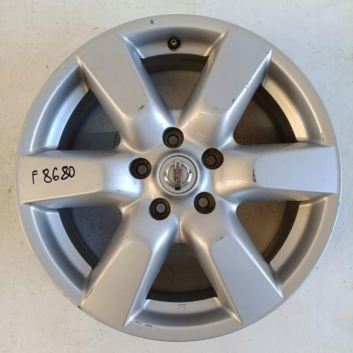 1x Alufelge 17 Zoll 6.5" 5x114.3 45ET JG110 Nissan X-Trail I Qashqai Rim Wheel FEL5480976823ig
