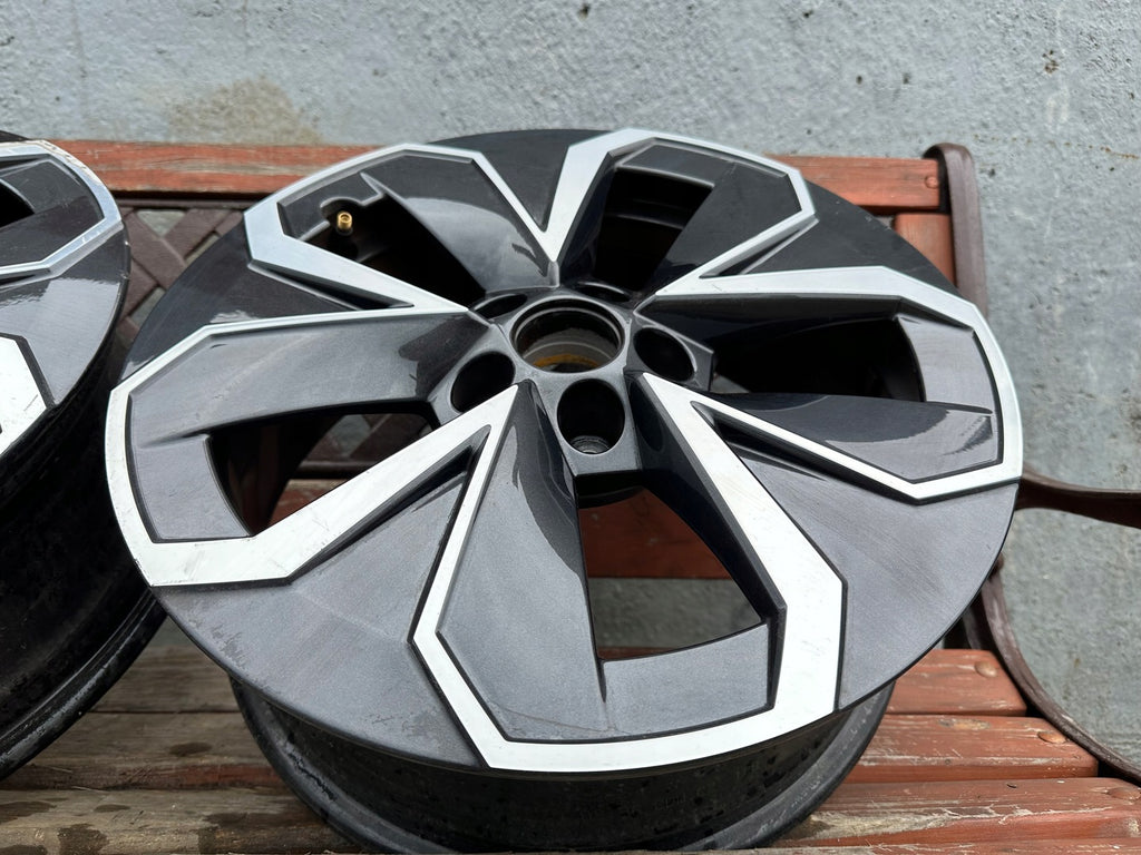 1x Alufelge 16 Zoll 6.0" 5x100 38ET Glanz Graphit 658601025 Mg Scala Kamiq