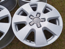Load image into Gallery viewer, 4x Alufelge 18 Zoll 7.5" 5x130 53ET Matt Silber 4L0601025AF Audi Q7 Touareg FEL9541821047ee