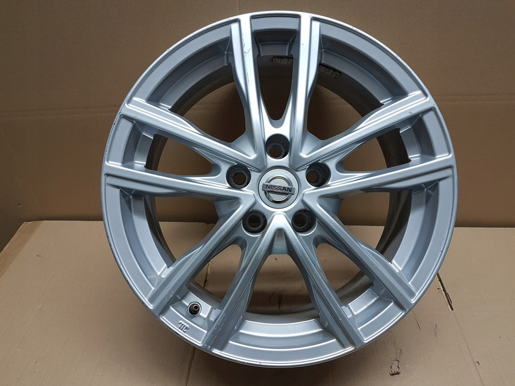 1x Alufelge 17 Zoll 7.0" 5x114.3 40ET KBA4094E260 Nissan Qashqai Rim Wheel