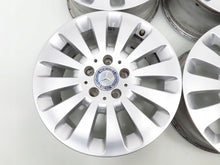 Laden Sie das Bild in den Galerie-Viewer, 4x Alufelge 16 Zoll 7.0" 5x112 43ET Silber A2044010602 Mercedes-Benz W204 FEL9993213524qb