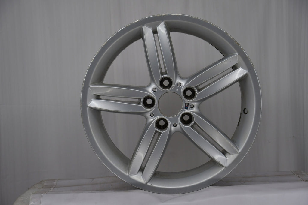 1x Alufelge 18 Zoll 7.5" 5x120 49ET Glanz Silber 8036939 BMW 1 Rim Wheel