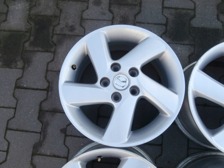 4x Alufelge 16 Zoll 7.0" 5x114.3 55ET Mazda Rim Wheel FEL1054421458cb