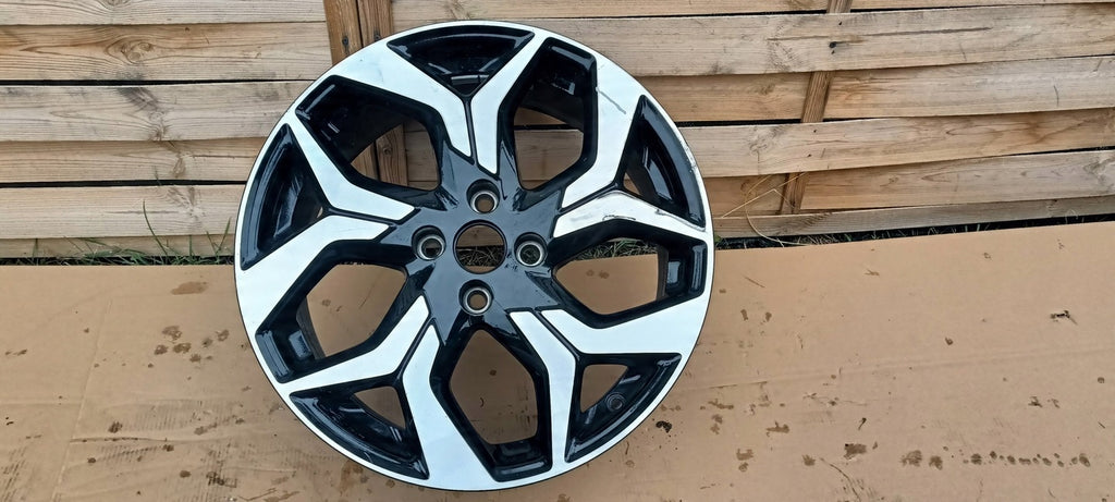 1x Alufelge 18 Zoll 7.0" 4x108 37,5ET H1B1-1007 Ford Fiesta Rim Wheel