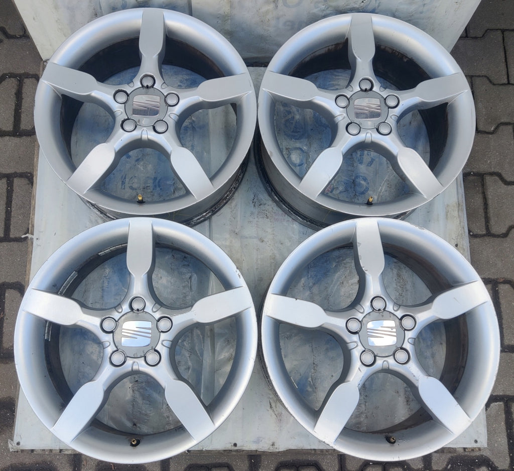 4x Alufelge 17 Zoll 7.0" 5x112 54ET 5P0601025C Seat Rim Wheel FEL2651218008hu