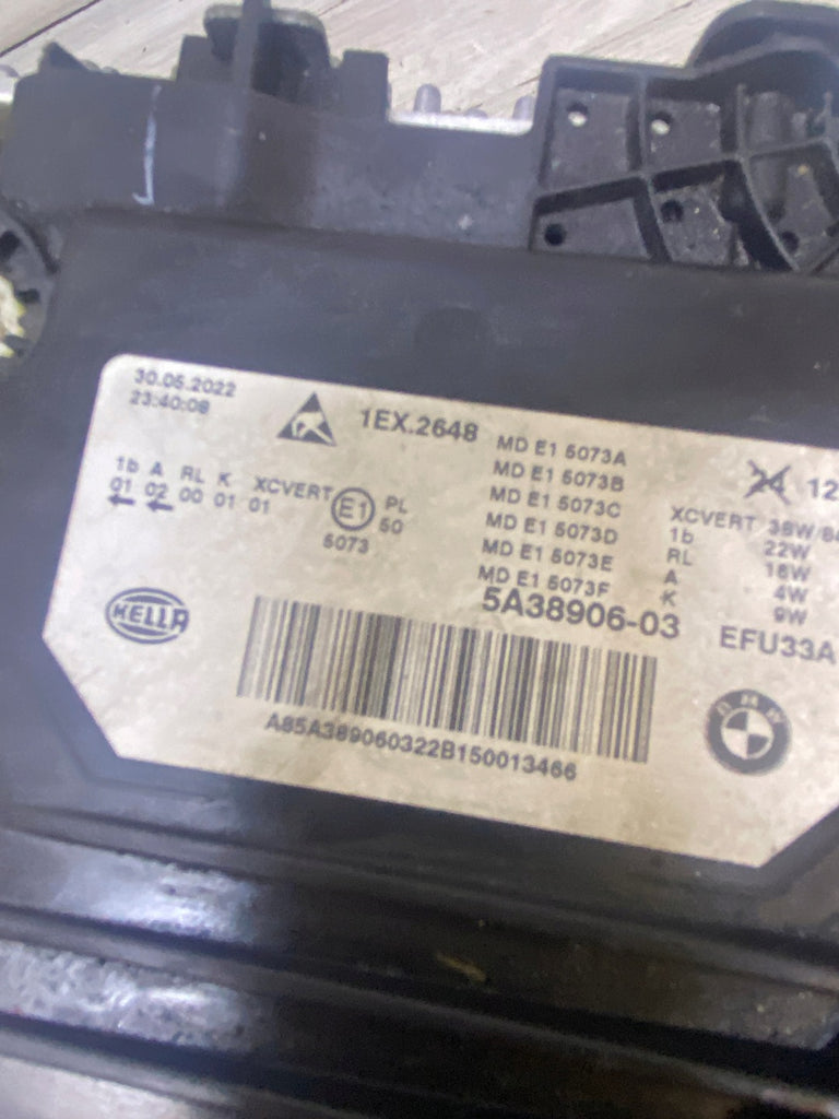 Frontscheinwerfer BMW 6 G32 5A38906 Laser Rechts Scheinwerfer Headlight SCH7985565974ko