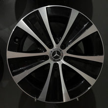 Laden Sie das Bild in den Galerie-Viewer, 4x Alufelge 18 Zoll 8.0&quot; 5x112 43ET Glanz Schwarz A2134013700 Mercedes-Benz W213