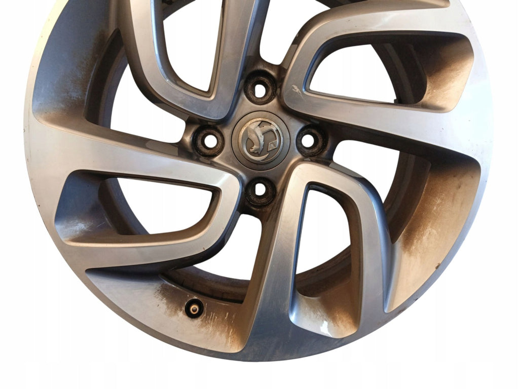 1x Alufelge 16 Zoll 6.5" 4x108 20ET Glanz Silber 39007897 Opel Crossland X FEL6387625318dn