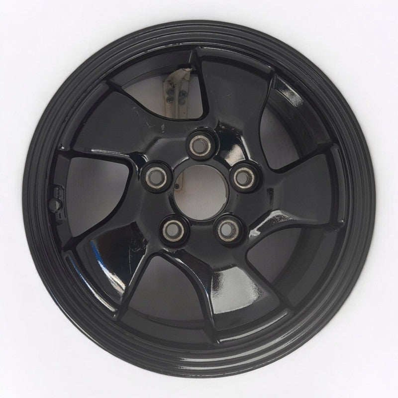 1x Alufelge 15 Zoll 6.0" 5x114.3 46ET Glanz Schwarz 52910G2100 Hyundai Rim Wheel