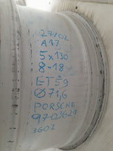 Laden Sie das Bild in den Galerie-Viewer, 1x Alufelge 18 Zoll 8.0" 5x130 59ET 97036213602 Porsche Rim Wheel FEL2813366329dz