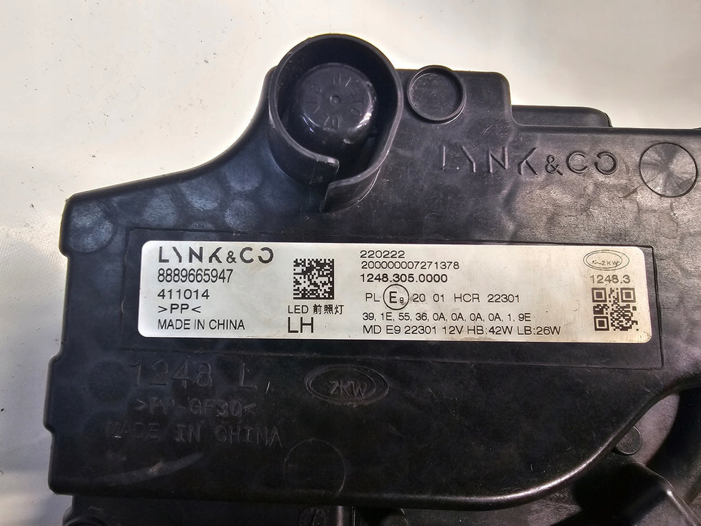 Frontscheinwerfer Lynk & Co 01 8889665947 Links Scheinwerfer Headlight SCH4220348041ls