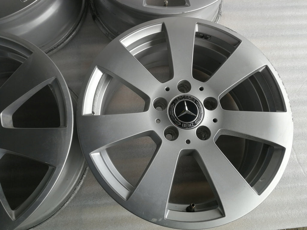 4x Alufelge 16 Zoll 7.0" 5x112 48ET A2044011102 Mercedes-Benz W204 Rim Wheel FEL9913507525et