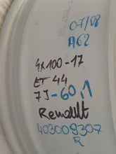 Load image into Gallery viewer, 1x Alufelge 17 Zoll 7.0" 4x100 403006755R Renault Rim Wheel FEL1166808780zk