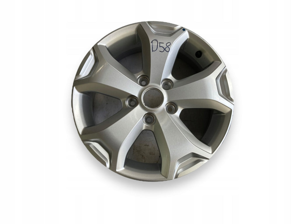 1x Alufelge 16 Zoll 6.5" 5x114.3 50ET Glanz Schwarz 403008854R Dacia Duster FEL7786317971dy
