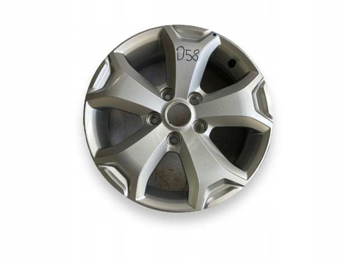 1x Alufelge 16 Zoll 6.5" 5x114.3 50ET Glanz Schwarz 403008854R Dacia Duster FEL7786317971dy