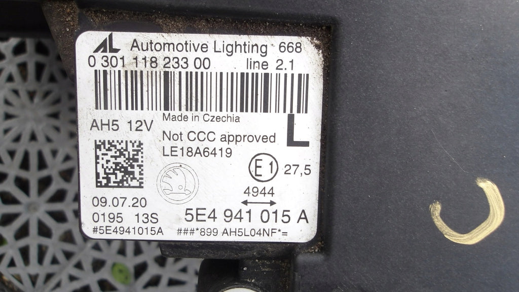 Frontscheinwerfer Skoda Octavia IV 5E4941015A LED Links Scheinwerfer Headlight SCH4509394072jk