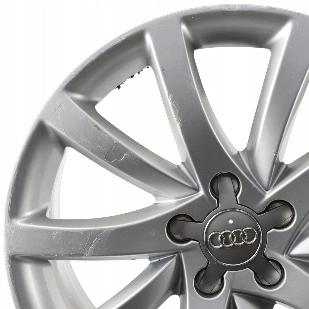 1x Alufelge 18 Zoll 8.0" 5x112 47ET Glanz Silber 8K0601025BT Audi A4 B8 FEL4432190362uk