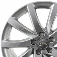 Laden Sie das Bild in den Galerie-Viewer, 1x Alufelge 18 Zoll 8.0" 5x112 47ET Glanz Silber 8K0601025BT Audi A4 B8 FEL4432190362uk