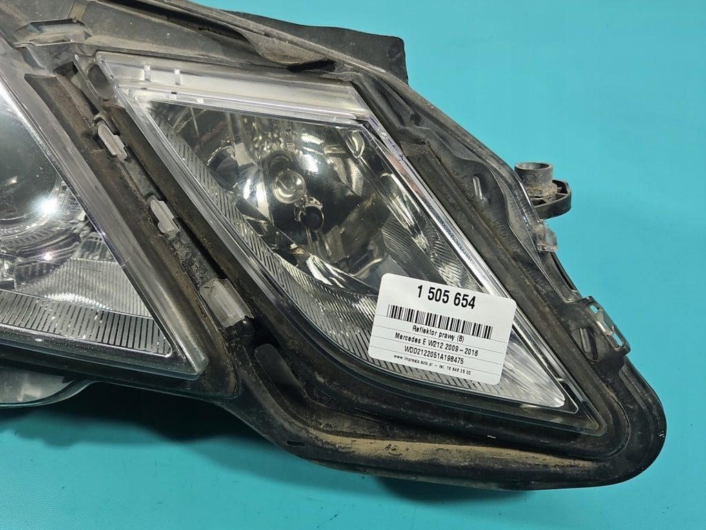 Frontscheinwerfer Mercedes-Benz W212 1505654 Rechts Scheinwerfer Headlight SCH5344944418oy
