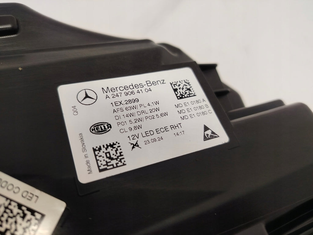Frontscheinwerfer Mercedes-Benz W247 A2479064204 A2479064104 Ein Satz Headlight SCH5274444719dk
