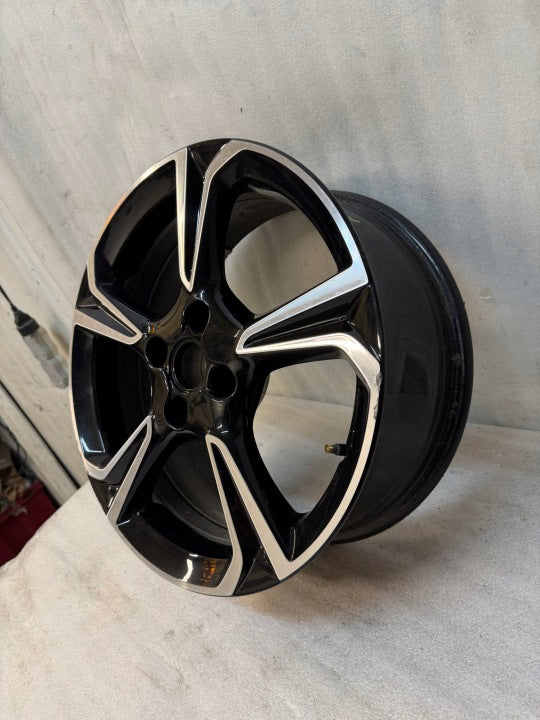 1x Alufelge 17 Zoll 7.0" 4x108 38ET Glanz Schwarz 39182183 Opel Corsa F FEL2363241089sg
