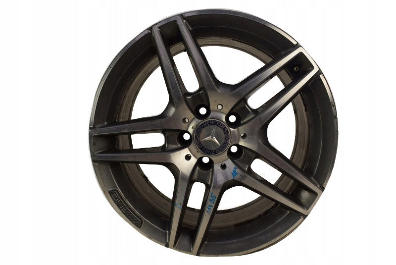 1x Alufelge 18 Zoll 8.5" 5x112 Mercedes-Benz Rim Wheel