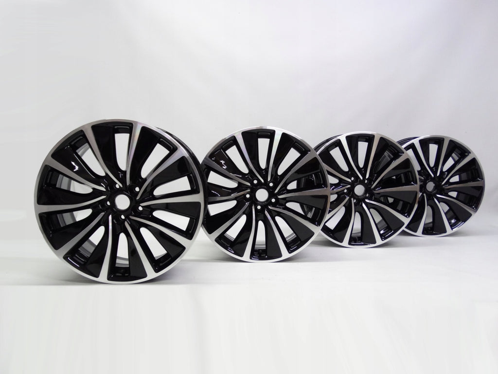 4x Alufelge 19 Zoll 7.0" 5x108 38ET Glanz Schwarz YP00174580 Opel Grandland FEL7720773553dj