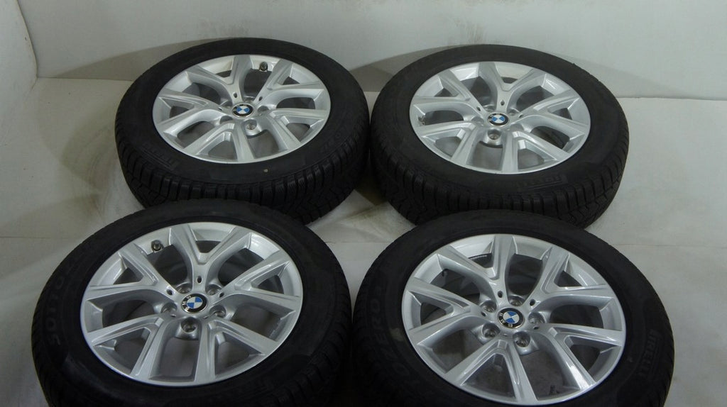 4x Alufelge 17 Zoll 6.5" 5x112 39ET Glanz Silber 6856076 BMW 4 Rim Wheel FEL8157880037sf