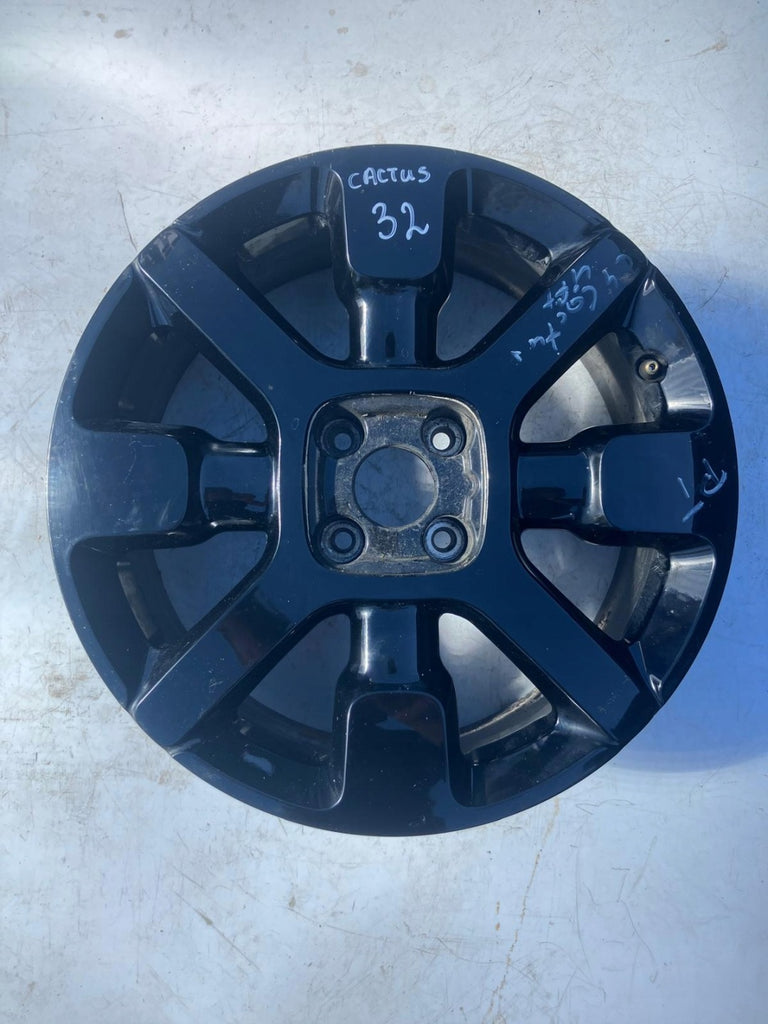 1x Alufelge 17 Zoll 6.5" 4x108 9800494077 Citroën C4 Cactus Rim Wheel FEL8975875652ge