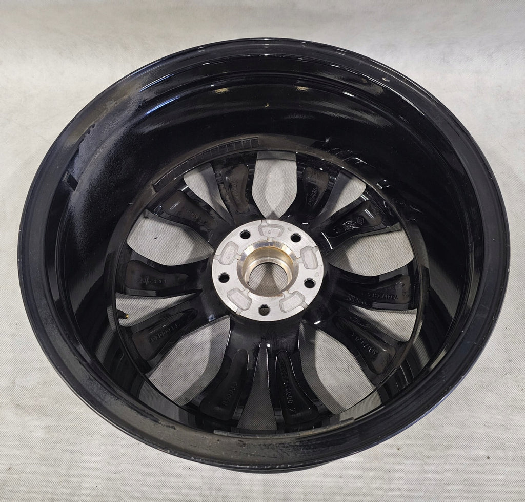 1x Alufelge 17 Zoll 6.5" 5x114.3 43ET Glanz Schwarz 403000483R Renault Rim Wheel FEL6780241548km