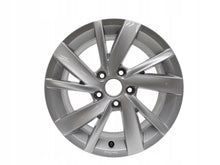 Load image into Gallery viewer, 1x Alufelge 16 Zoll 6.5&quot; 5x112 46ET Glanz Silber 5H0071496 VW Golf Viii