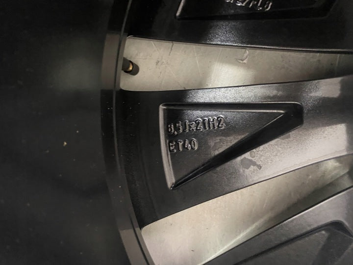 1x Alufelge 21 Zoll 8.5" 5x112 40ET Glanz Schwarz 5LA601025L Skoda Enyaq FEL4672236523fl