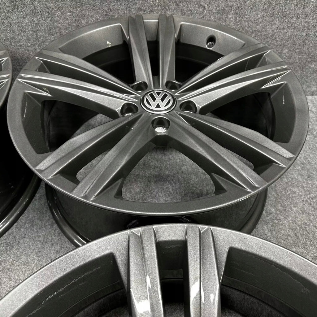 4x Alufelge 18 Zoll 8.0" 5x112 40ET Glanz Grau 3G8601025N VW Passat B8 Arteon FEL3116882320tg