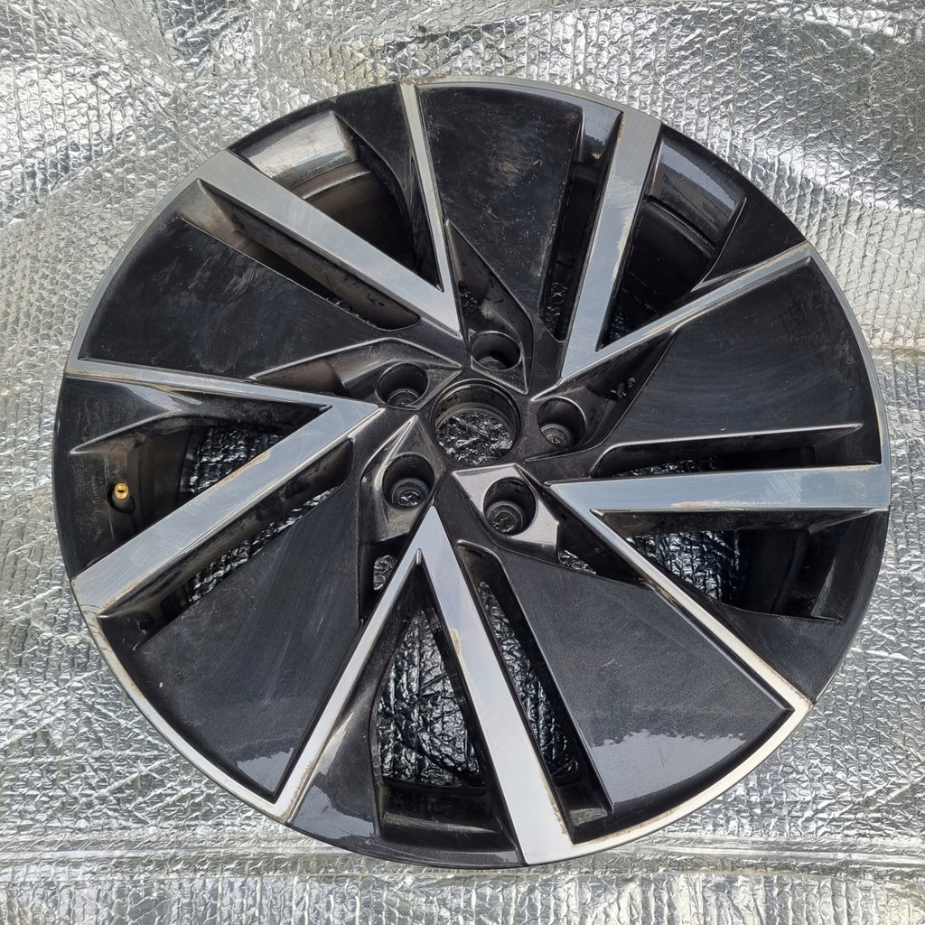 1x Alufelge 19 Zoll 8.0" 5x112 45ET Glanz Schwarz 3V0601025BA Skoda Superb FEL4618722827bt