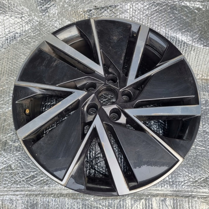 1x Alufelge 19 Zoll 8.0" 5x112 45ET Glanz Schwarz 3V0601025BA Skoda Superb FEL4618722827bt