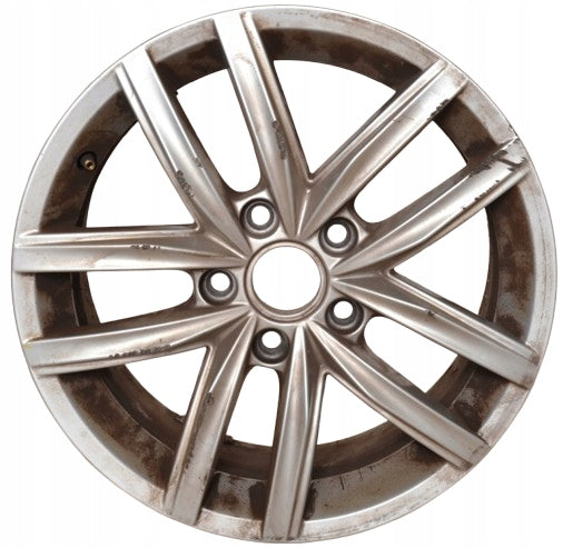 1x Alufelge 16 Zoll 6.5" 5x112 46ET Glanz Silber 5G0601025CS VW Rim Wheel FEL9869590545on