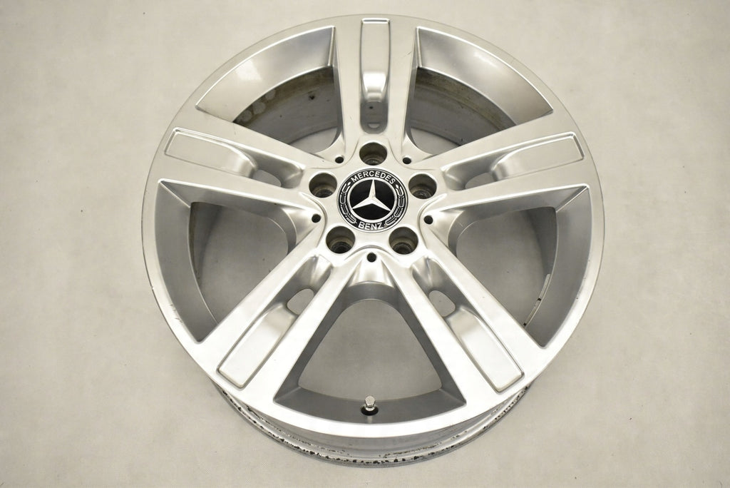 4x Alufelge 18 Zoll 8.0" 5x112 60ET Glanz Silber A1644015702 Mercedes-Benz W164
