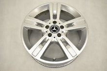 Load image into Gallery viewer, 4x Alufelge 18 Zoll 8.0&quot; 5x112 60ET Glanz Silber A1644015702 Mercedes-Benz W164