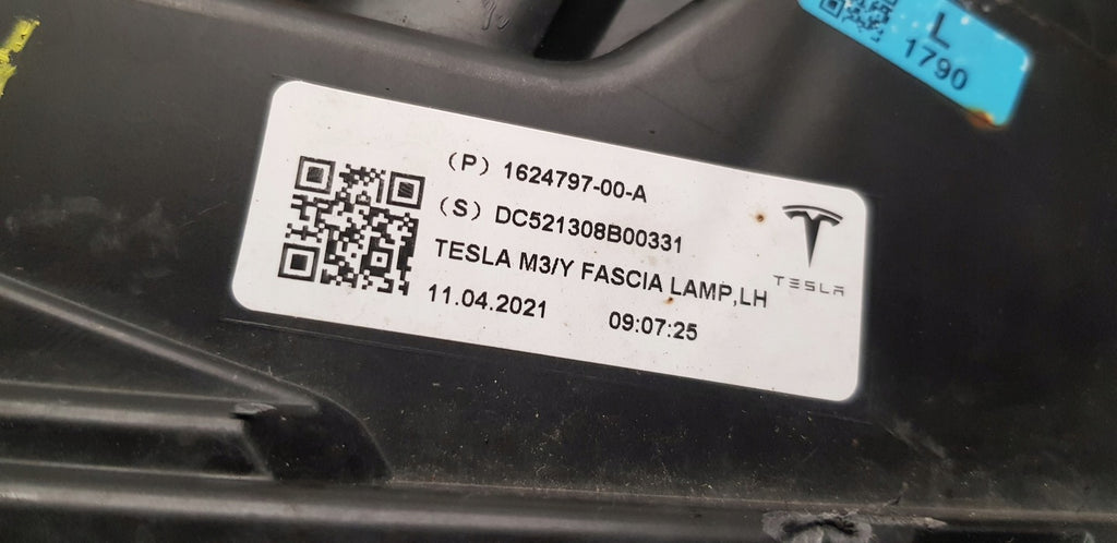 Frontscheinwerfer Tesla Model 3 1624797-00-A LED Links Scheinwerfer Headlight