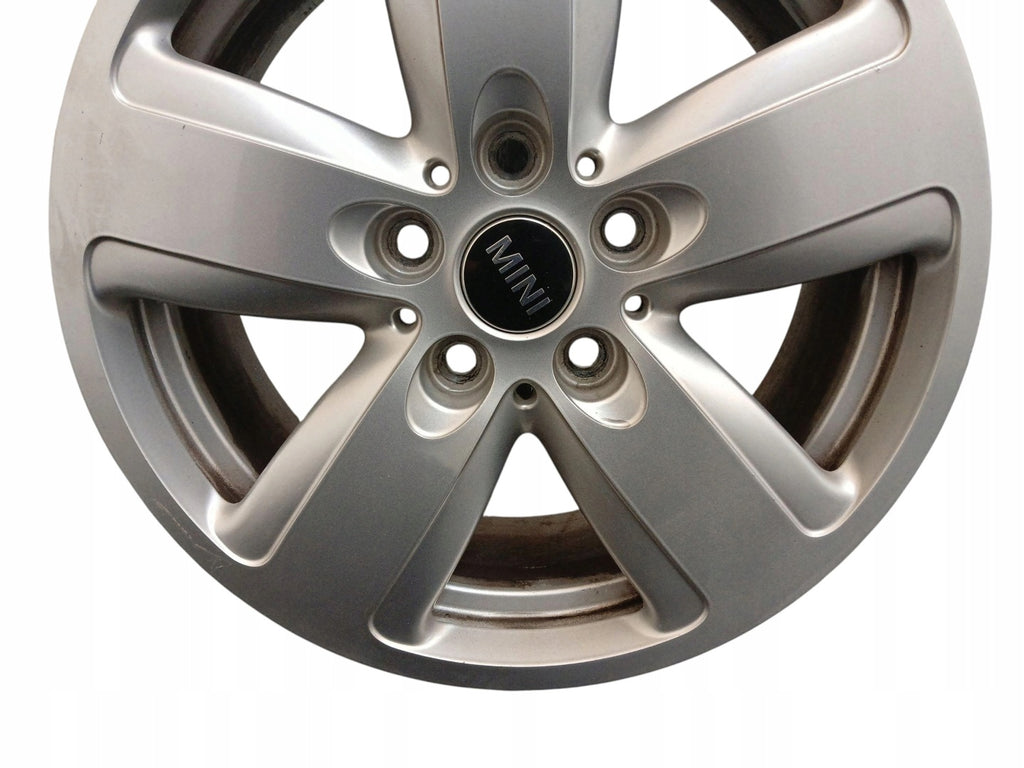 1x Alufelge 16 Zoll 7.0" 5x112 52ET Glanz Silber 6856043 Mini Clubman F54 FEL3394150640zo