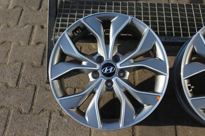 4x Alufelge 18 Zoll 7.5" 5x114.3 55ET 52910-G4400 Hyundai Elantra Mg Rim Wheel FEL1935208376qy