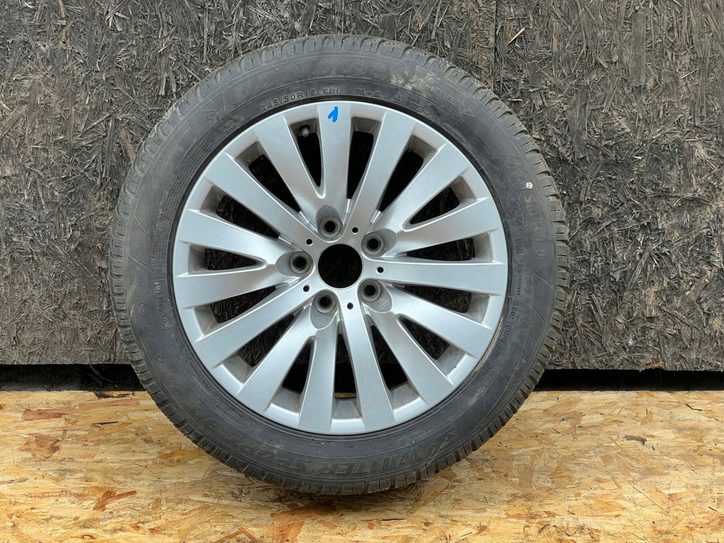 1x Alufelge 18 Zoll 8.0" 5x120 30ET Glanz Silber 6775777 BMW F01 F02 Rim Wheel FEL6169313791ro