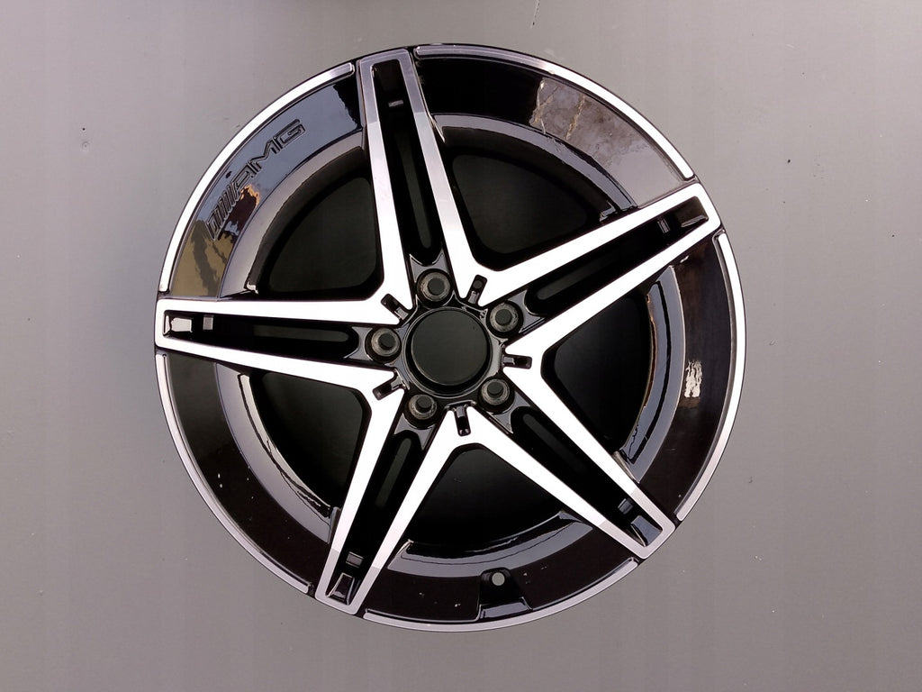 1x Alufelge 19 Zoll 7.5" 5x112 53 5ET A2434011700 Mercedes-Benz Eqb X243 FEL6623423333pv
