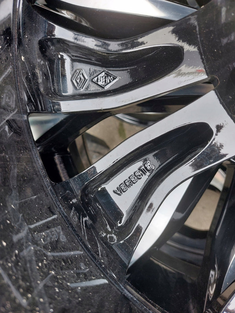 1x Alufelge 17 Zoll 7.0" 5x114.3 43ET Glanz Schwarz 403000483 Renault Kangoo