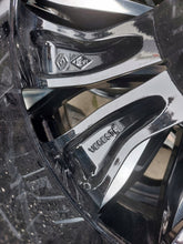 Laden Sie das Bild in den Galerie-Viewer, 1x Alufelge 17 Zoll 7.0&quot; 5x114.3 43ET Glanz Schwarz 403000483 Renault Kangoo